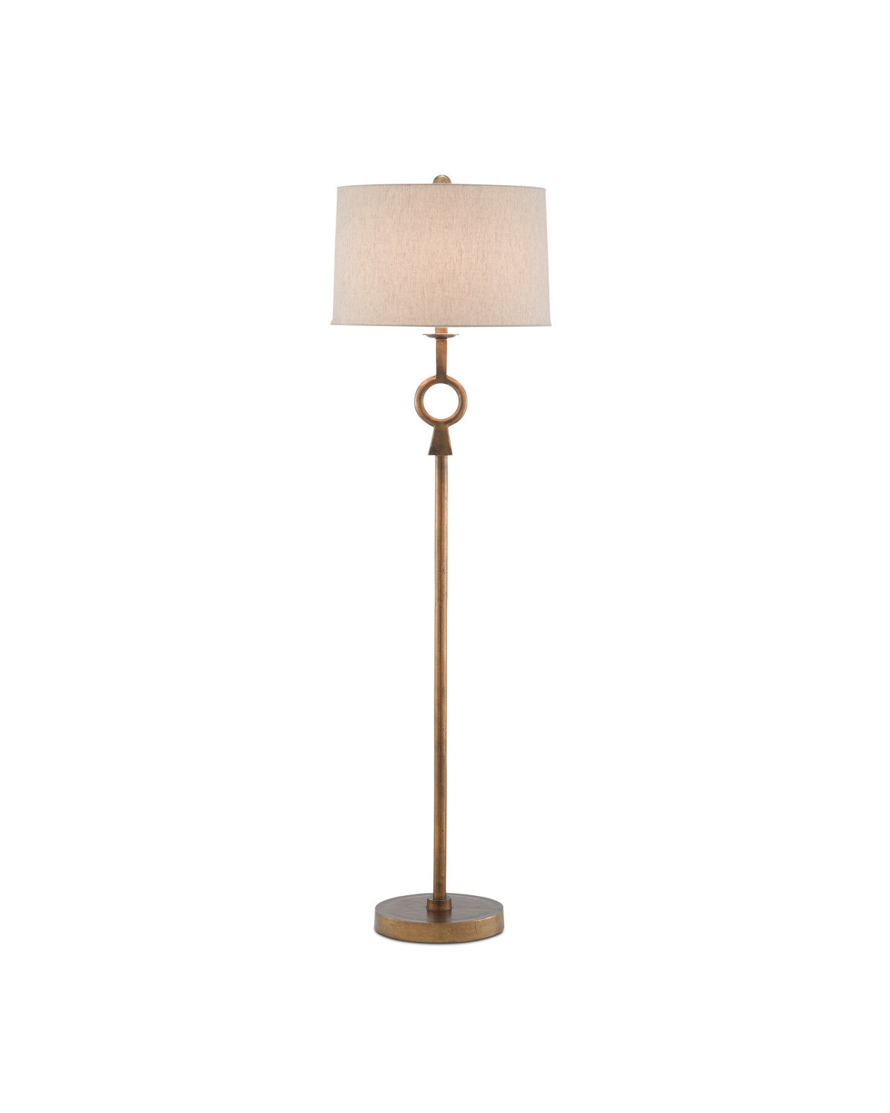 Germaine Brass Floor Lamp